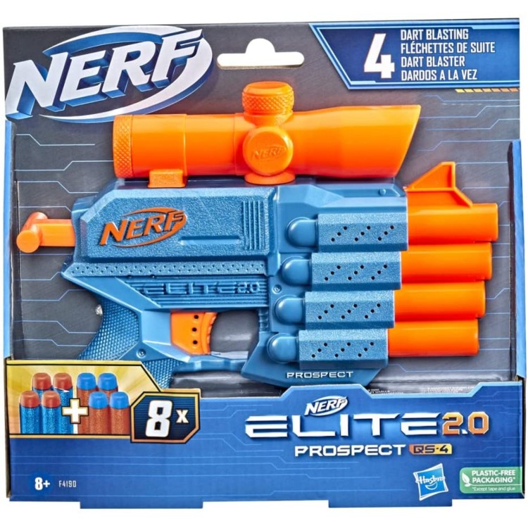 Nerf Elite 2.0 Prospect QS 4 Blaster