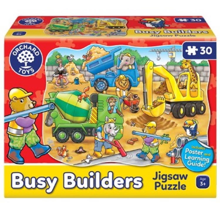 Orchard Toys Busy Builders Jigsaw Puzzle