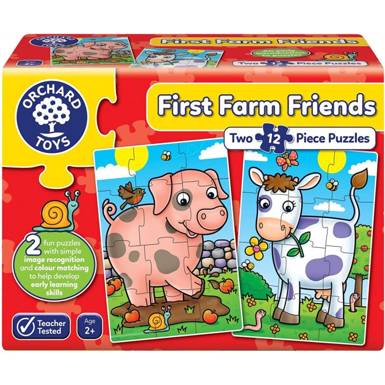Orchard Toys - First Farm Friends Jigsaw Puzzles