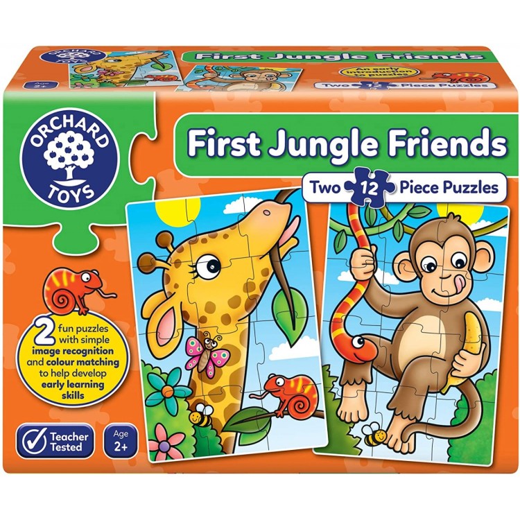 Orchard Toys First Jungle Friends Jigsaw Puzzles