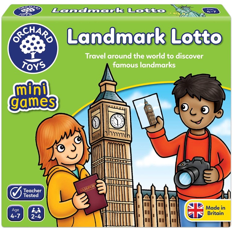 Orchard Toys Landmark Lotto Mini Game