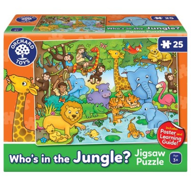 Orchard Toys Who's in the Jungle? Jigsaw Puzzle