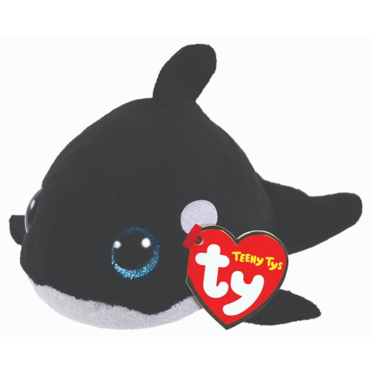 TY Teeny Ty Orville the Orca Plush