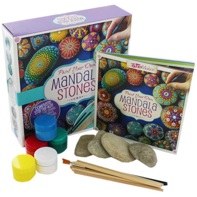 Paint Your Own Mandala Stones Set