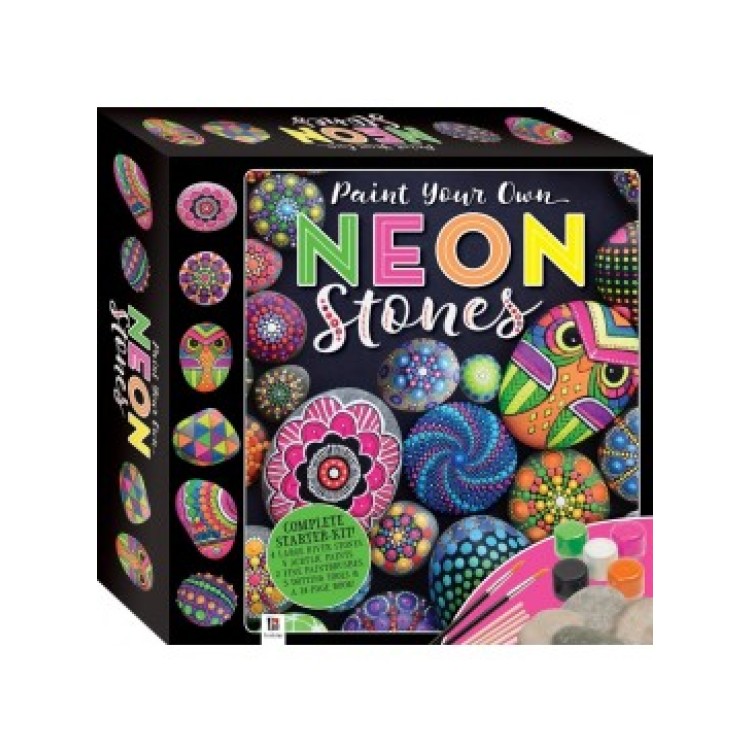 Paint Your Own Neon Stones Set