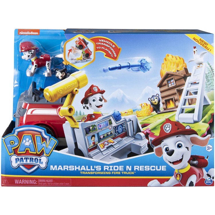 Paw Patrol Marshall's Ride N Rescue Set