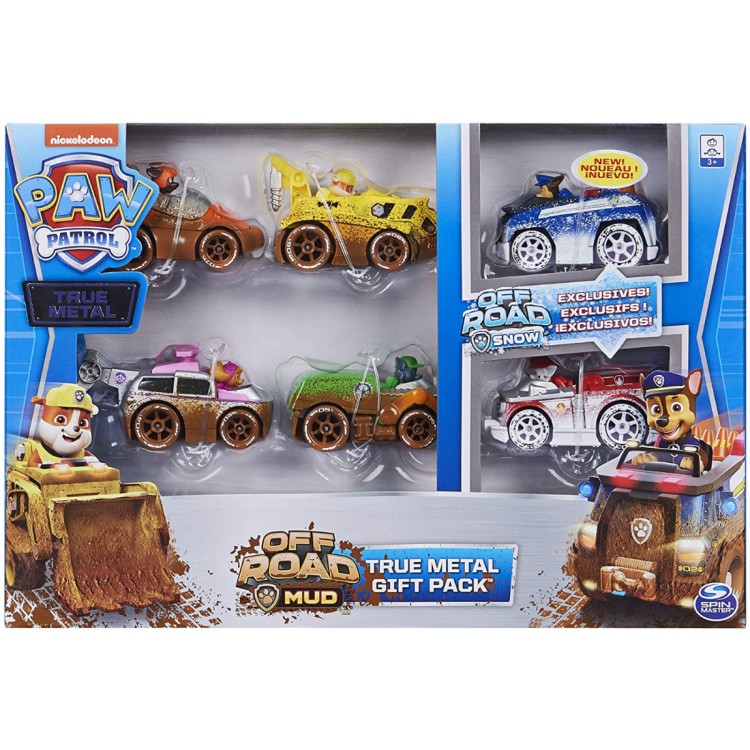 Paw Patrol True Metal Off Road Gift Pack