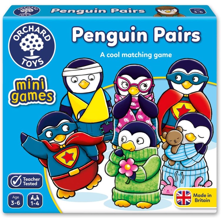 Orchard Toys Penguins Pairs Mini Game