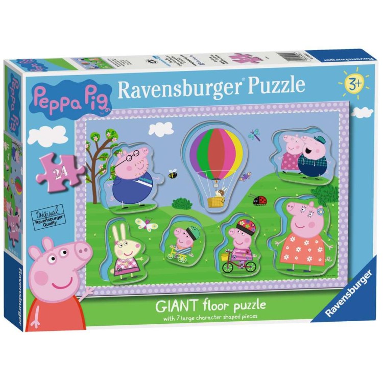 Ravensburger Peppa Pig 24 Piece Giant Floor Jigsaw Puzzle