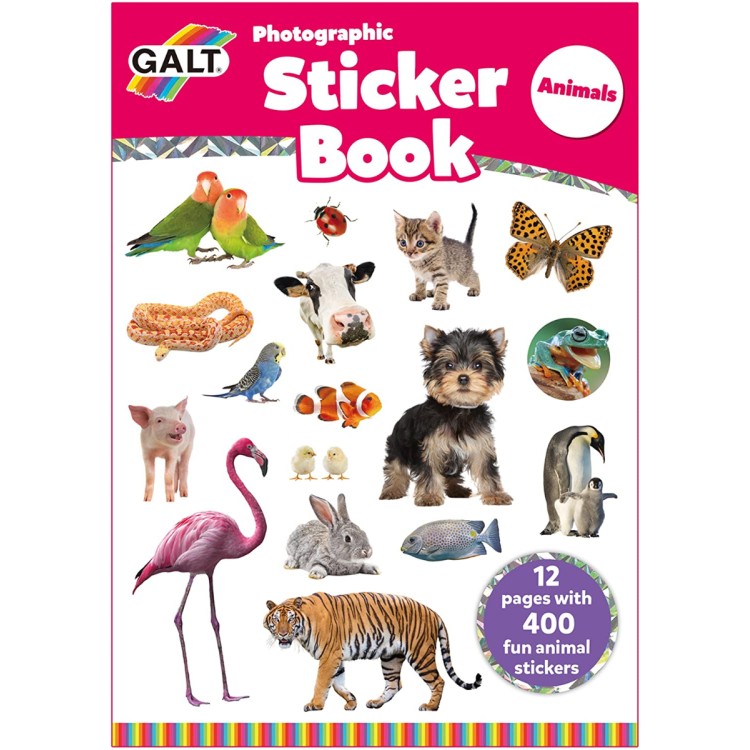 Galt Photographic Sticker Book Animals