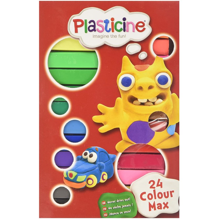 Plasticine 24 Colour Max Pack