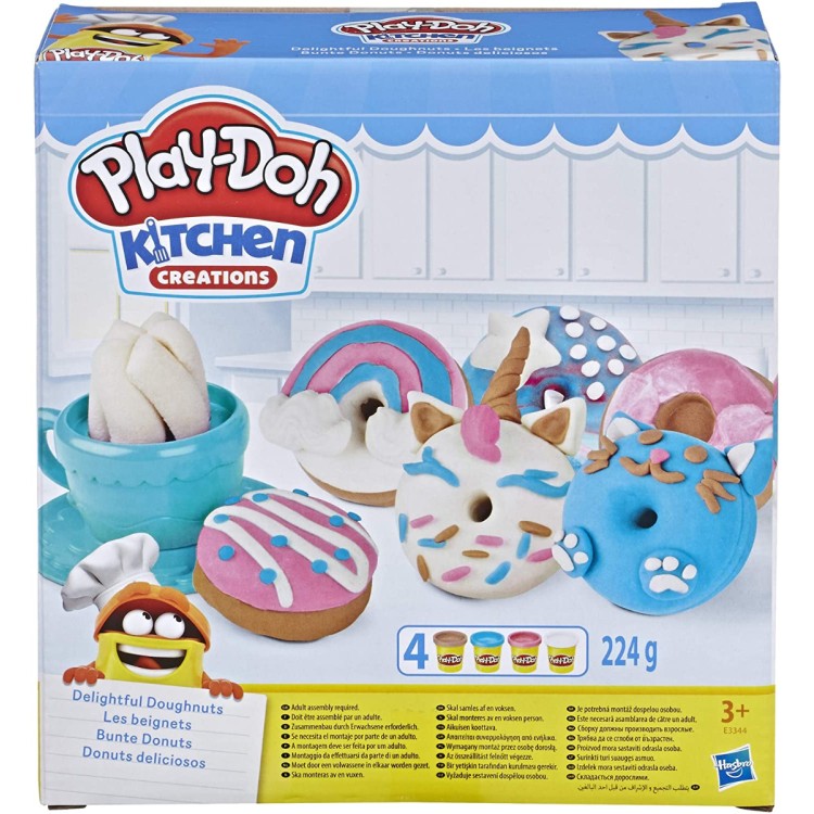 Play-Doh Delightful Doughnuts Kitchen Creations Set