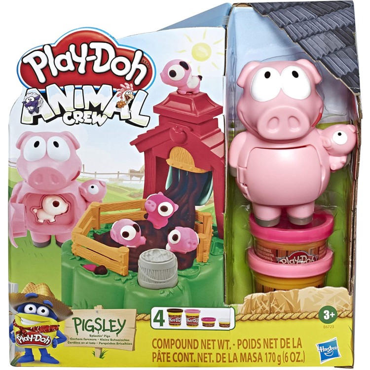 Play-Doh Animal Crew Pigsley Splashin' Pigs Set