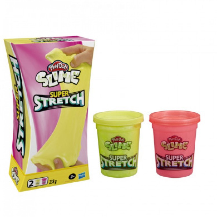 Play-Doh Slime Super Stretch Yellow & Pink