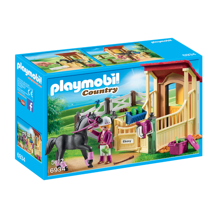 Playmobil 6934 Country Horse Stable with Araber