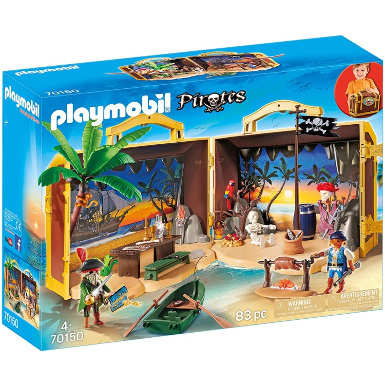 Playmobil 70150 Pirates Take Along Pirate Island Playset