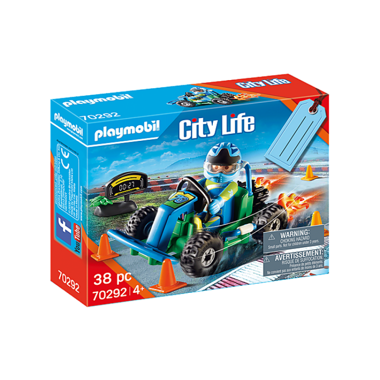 Playmobil 70292 Go-Kart Racer Gift Set