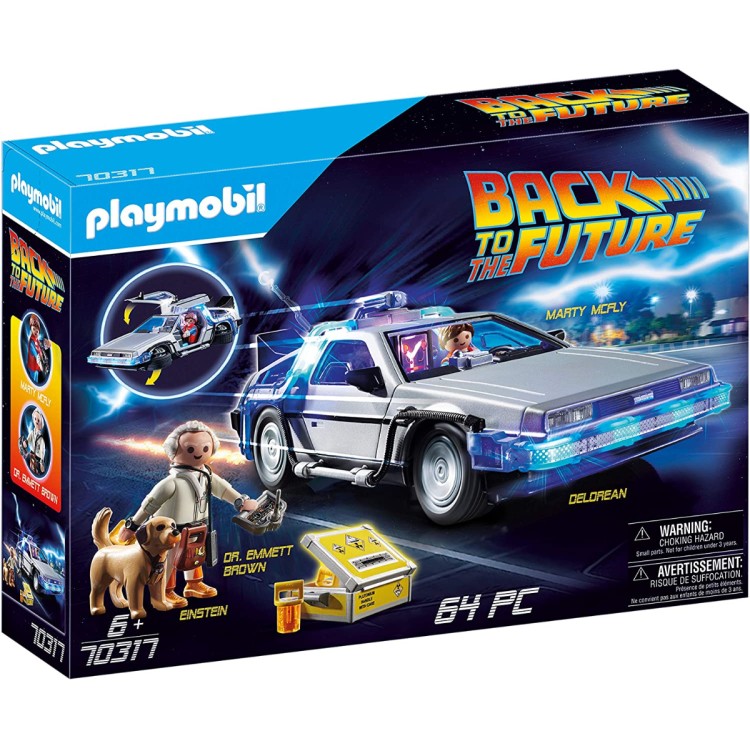 Playmobil 70317 Back to the Future DeLorean Set