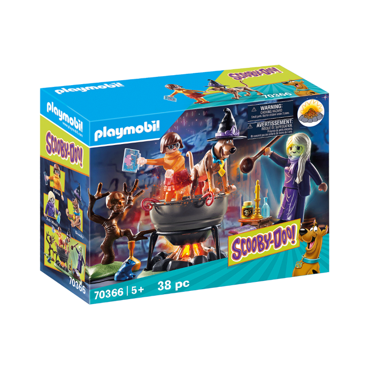 Playmobil 70366 Scooby Doo Adventure in the Witch's Cauldron
