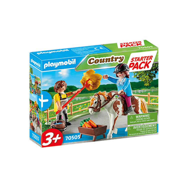 Playmobil 70505 Starter Pack Horse Riding Bright Star Toys