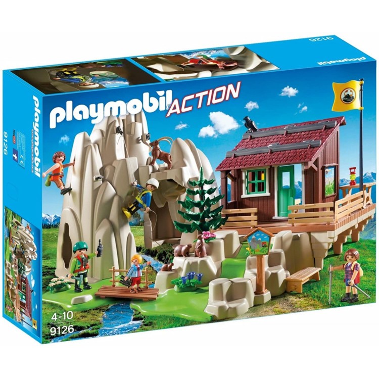 Playmobil 9216 Rock Climbers with Cabin Set