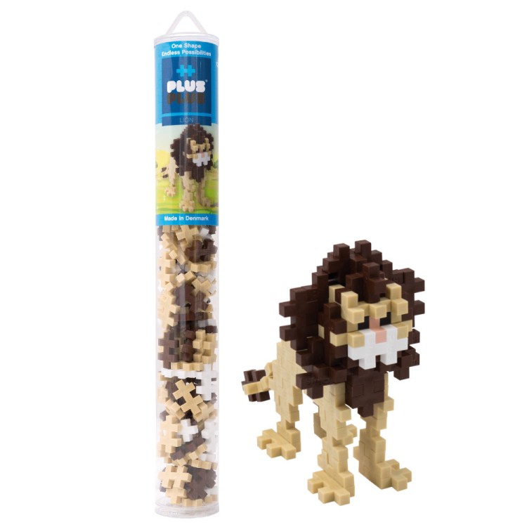 Plus Plus Lion Tube of 100 Pieces