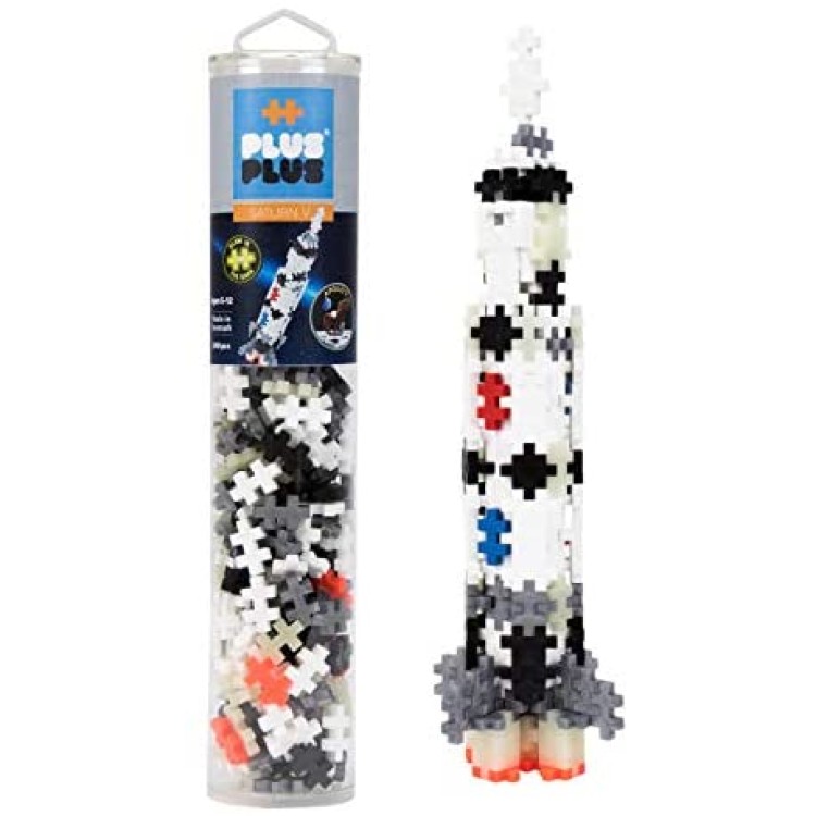 Plus Plus Space Apollo 11 Saturn V Rocket Set