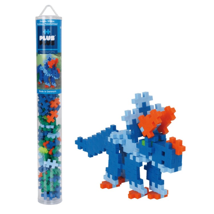 Plus Plus Triceratops Tube of 100 Pieces