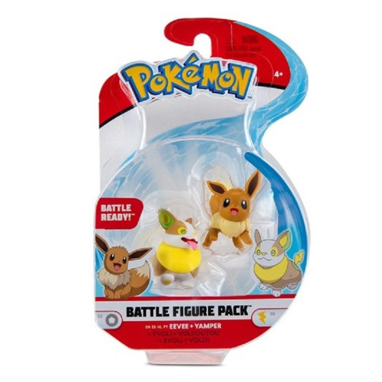 Pokemon Battle Figure Pack - Eevee and Yamper