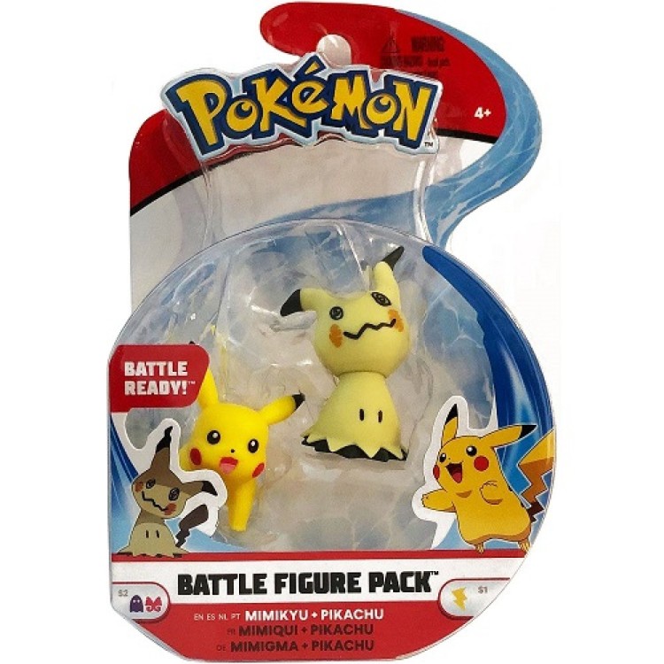 Pokemon Battle Figure Pack - Mimikyu and Pikachu