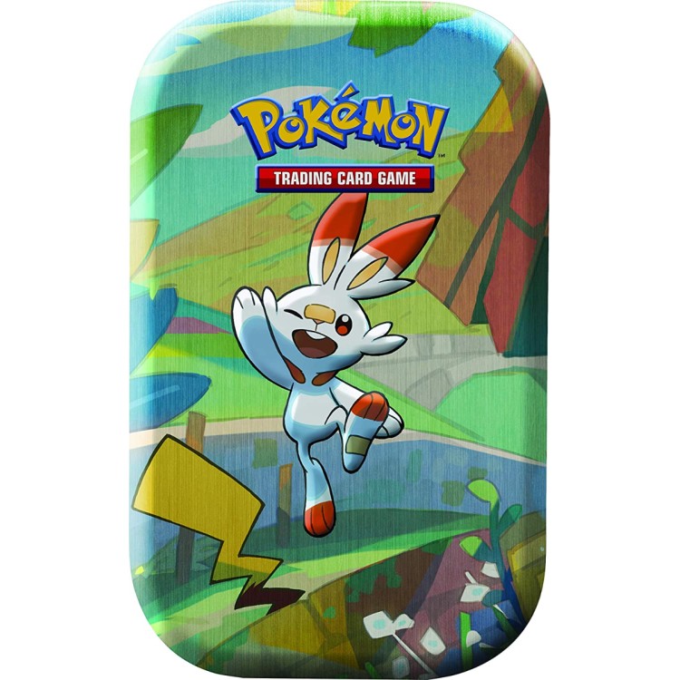 Pokemon TCG Galar Pals Mini Tin - Scorbunny Design