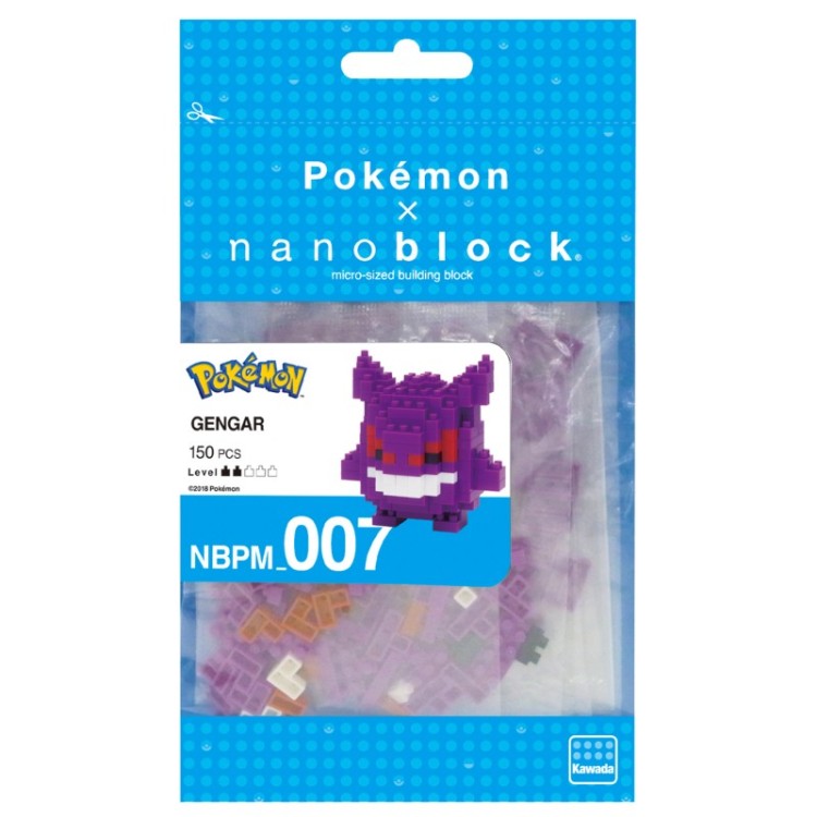 Pokemon Nanoblock Gengar Pack