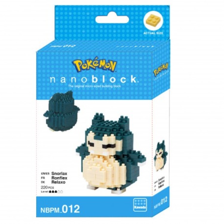 Pokemon Nanoblock Snorlax Pack