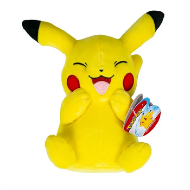 Pokemon Pikachu (Laughing Face) 8 Inch Plush