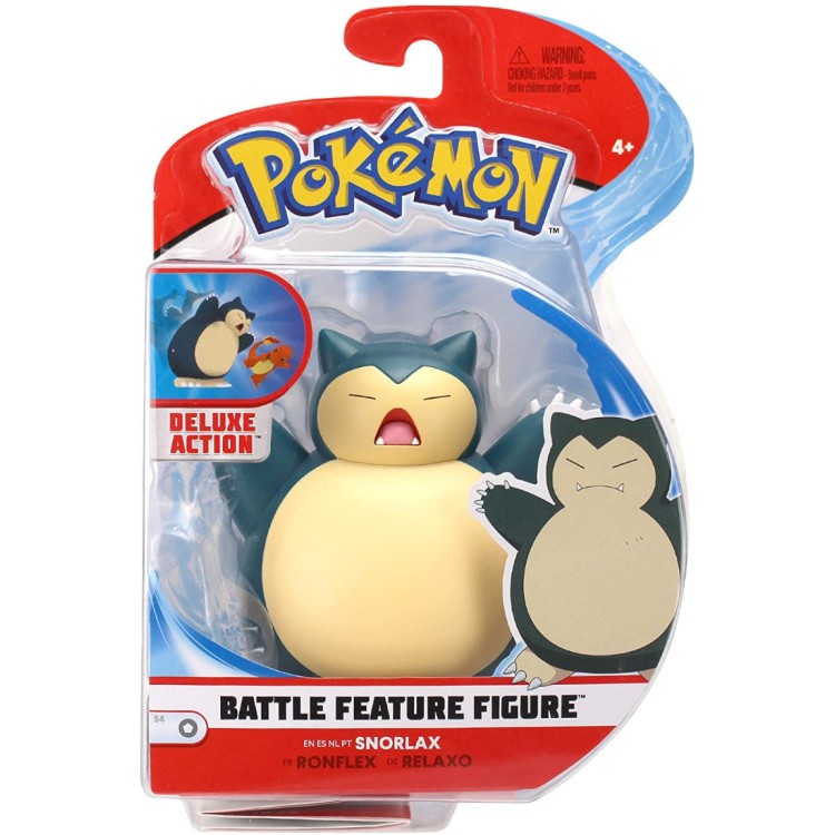 Pokemon Snorlax Battle Feature Figure