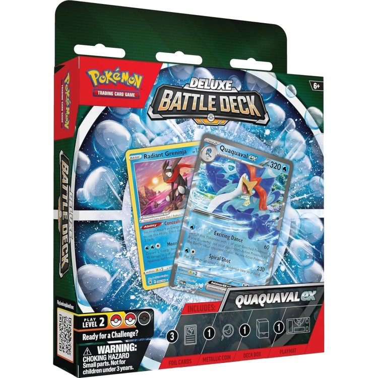 Pokemon TCG: Deluxe Battle Deck - Quaquaval ex