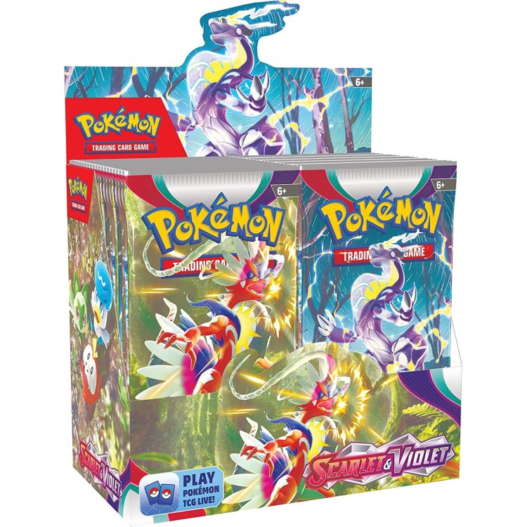 Pokemon TCG: Scarlet & Violet Single Booster Pack (One Single Pack Supplied - Chosen at Random)