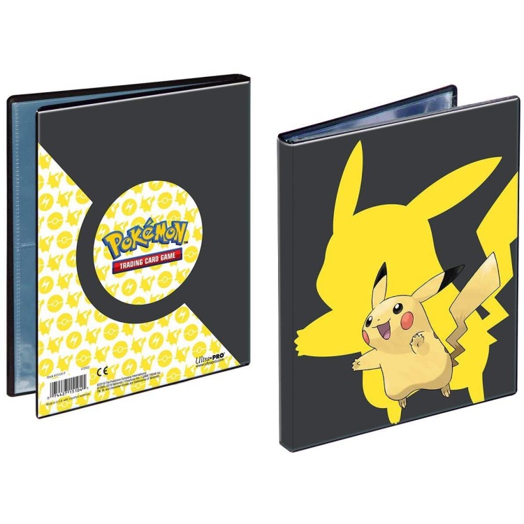 Pokemon TCG 4 Pocket Portfolio - Pikachu Design