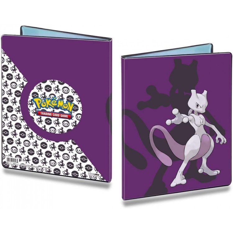 Pokemon TCG 9 Pocket Portfolio - Mewtwo Design