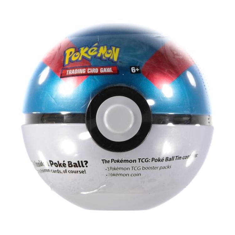 Pokemon TCG Poke Ball Tin - Great Ball Series 6