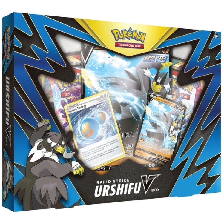 Pokemon TCG Rapid Strike Urshifu V Box