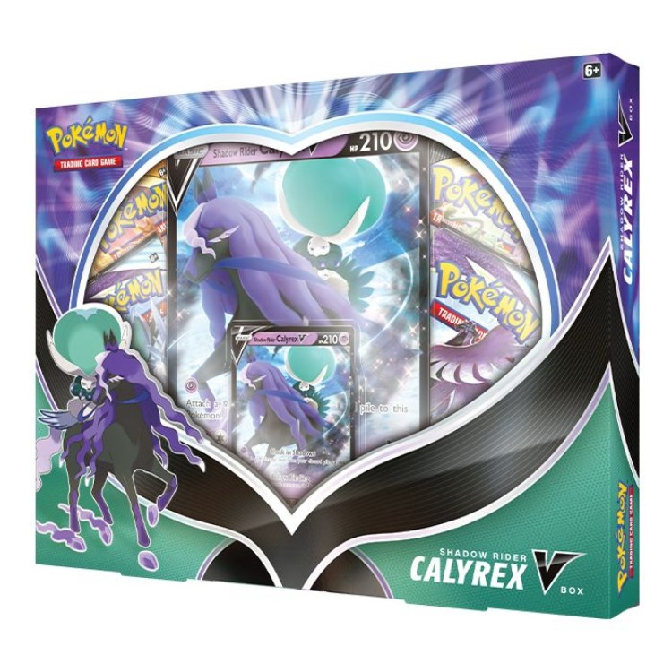 Pokemon TCG Shadow Rider Calyrex V Box