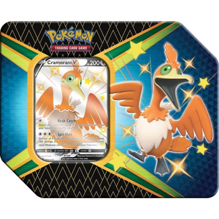 Pokemon TCG Shining Fates Cramorant V Tin