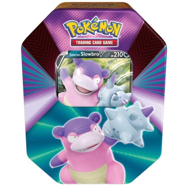 Pokemon TCG V Forces Spring Tin - Galarian Slowbro