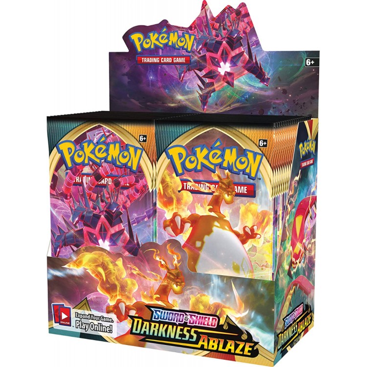 Pokemon TCG Sword & Shield  - Darkness Ablaze Booster Pack (One Pack Supplied)