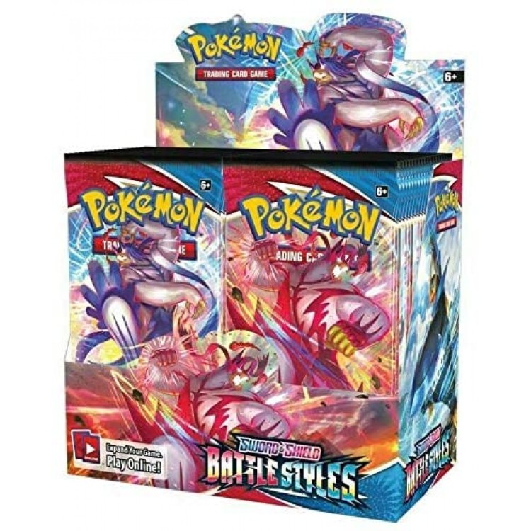 Pokemon TCG Sword & Shield - Battle Styles Booster Pack (One Pack Supplied)