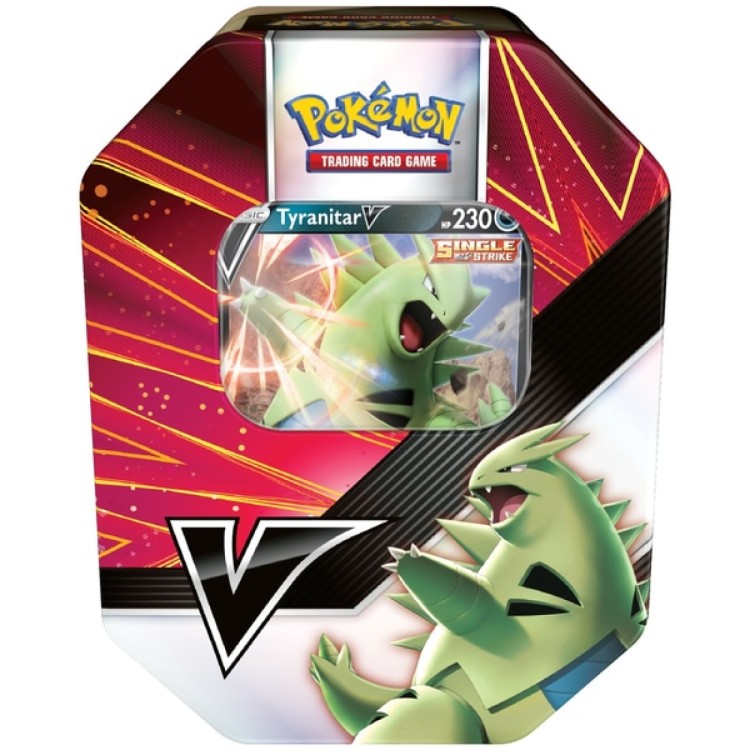 Pokemon TCG V Strikers Summer Tin - Tyranitar V