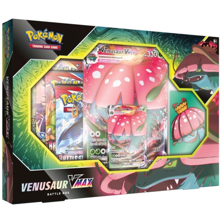 Pokemon TCG Venusaur VMAX Battle Box