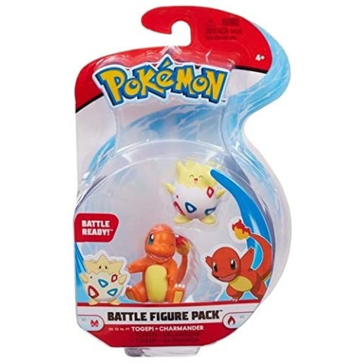 Pokemon Togepi & Charmander Battle Figure Pack
