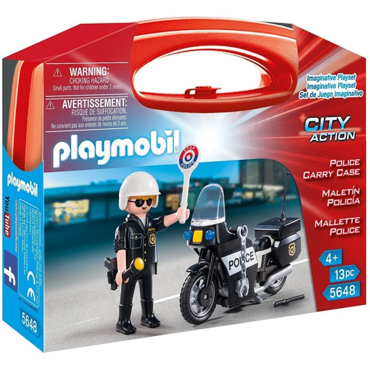 Playmobil 5648 Police Carry Case